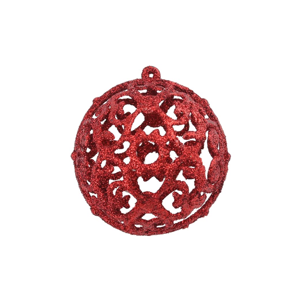 100 Piece Christmas Ball Set 3/4/6 Cm