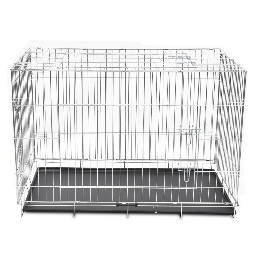 Foldable Metal Dog Bench