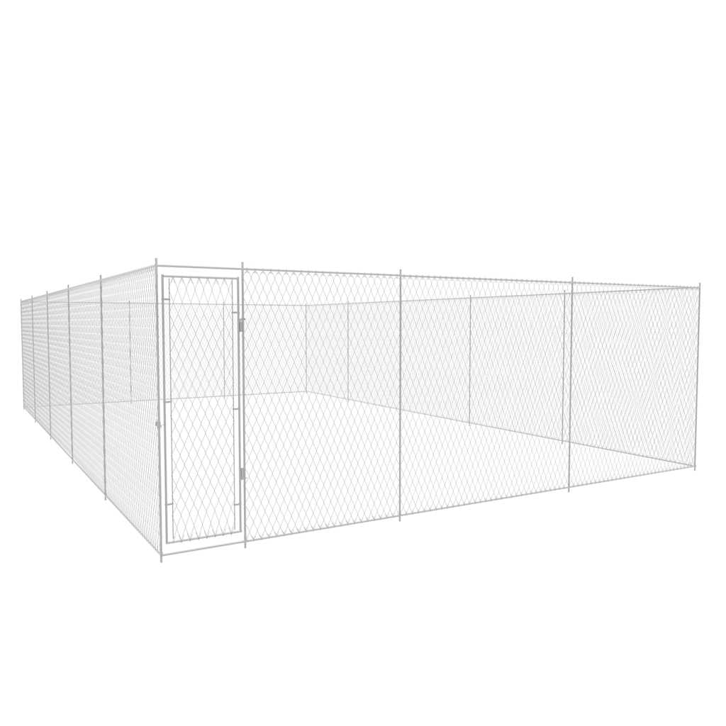 Outdoor Dog Kennel Galvanised Steel