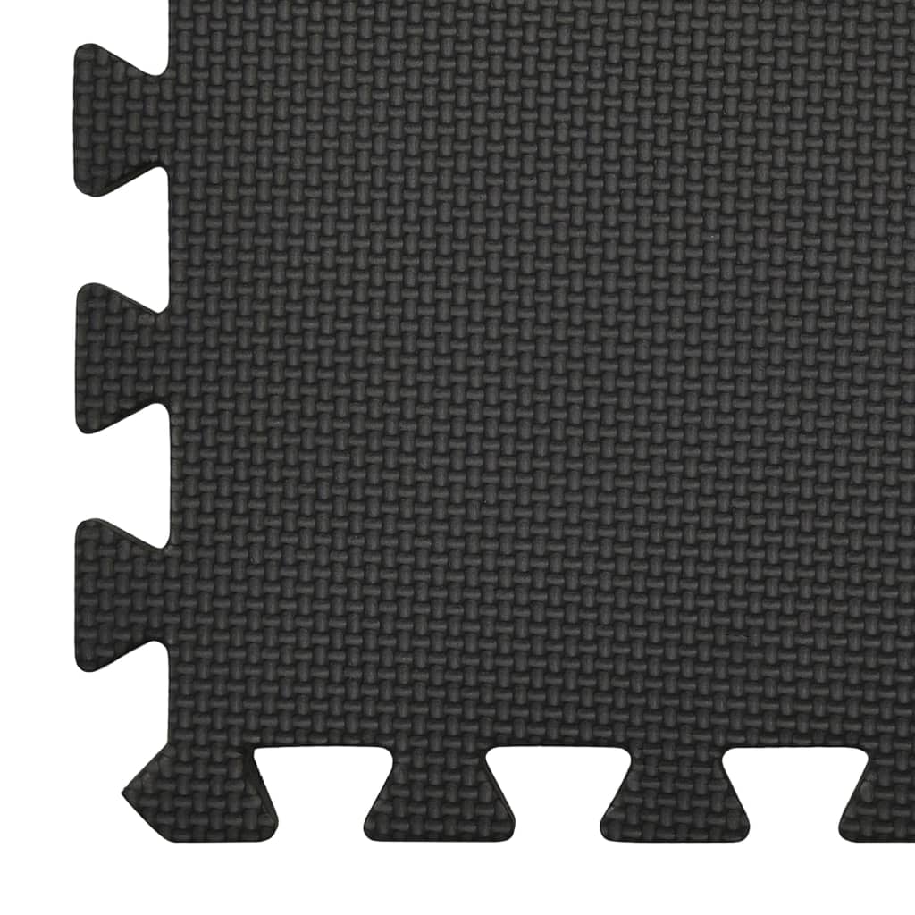 Floor Mats 54 Pcs 4.86㎡ Eva Foam Black