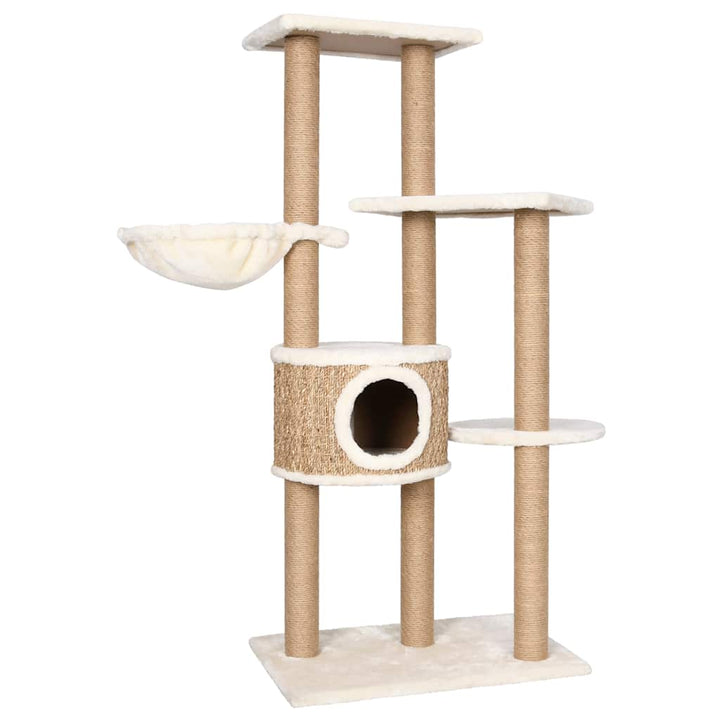 Cat Tree With Scratching Post 126Cm Seagrass