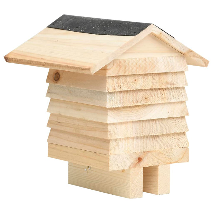 Bee Hotel Solid Firwood 22X20X20 Cm