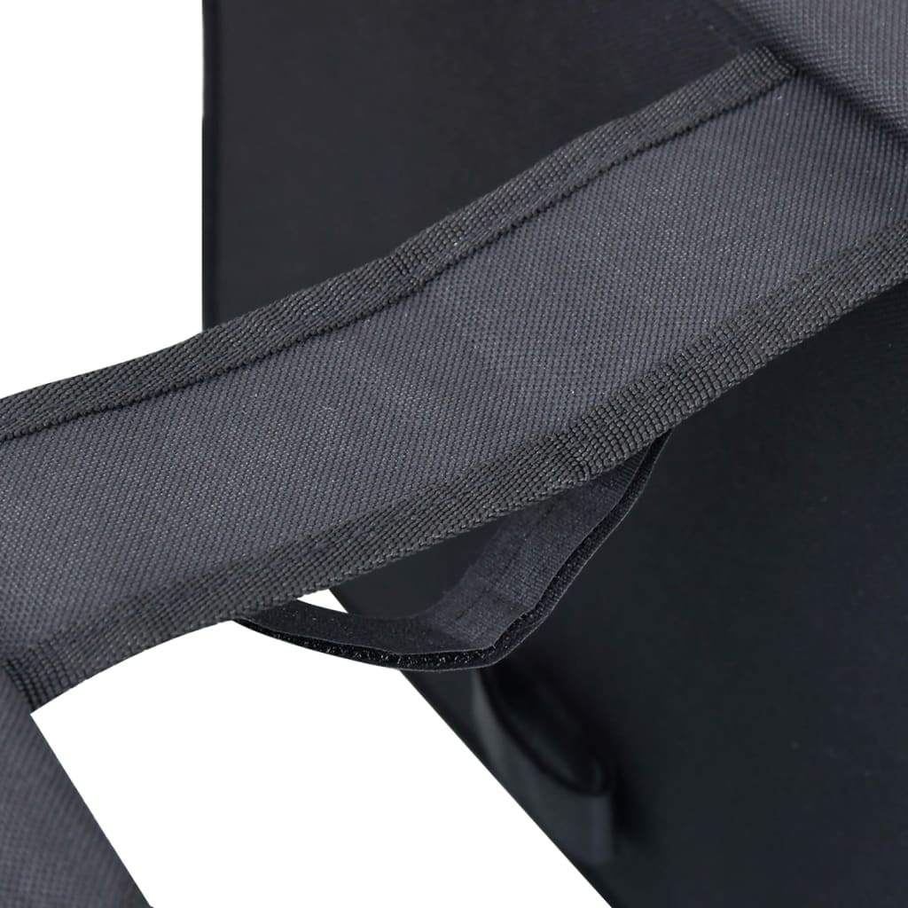 Double Bicycle Bag For Pannier Rack Waterproof 35 L Black