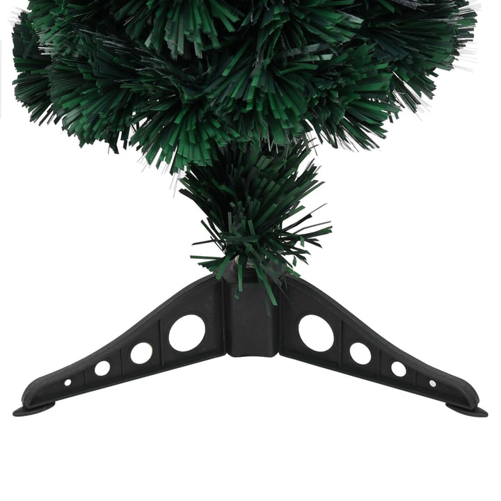 Artificial Slim Christmas Tree With Stand 64 Cm Fibre Optic