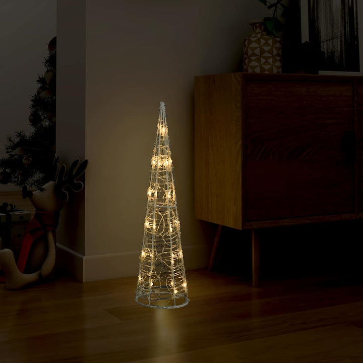 Acrylic Decorative Pyramid Led Light Cone Colourful
