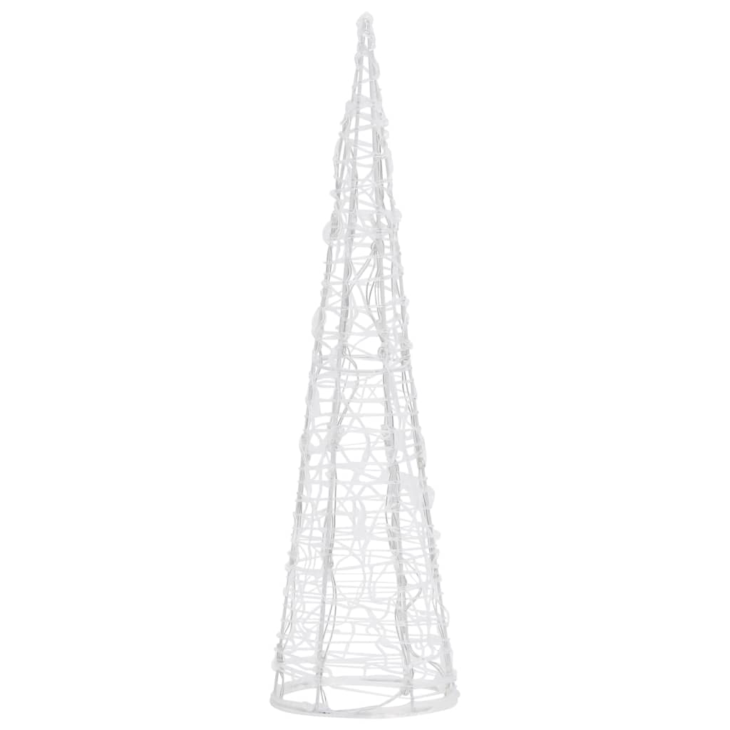 Acrylic Decorative Pyramid Led Light Cone Colourful