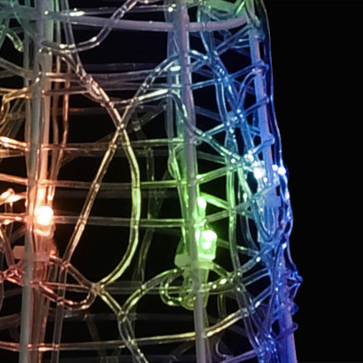Acrylic Decorative Pyramid Led Light Cone Colourful