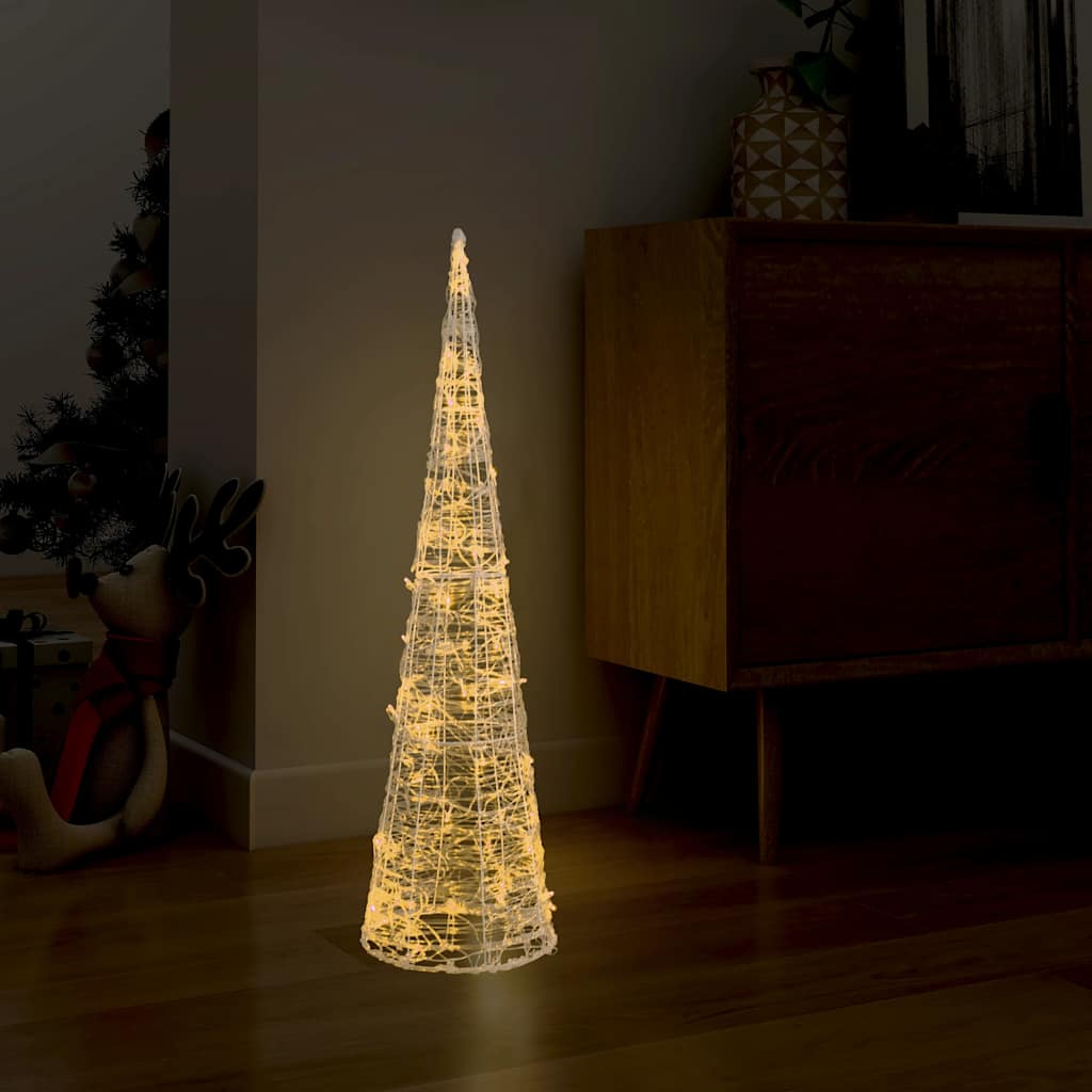 Acrylic Decorative Pyramid Led Light Cone Colourful