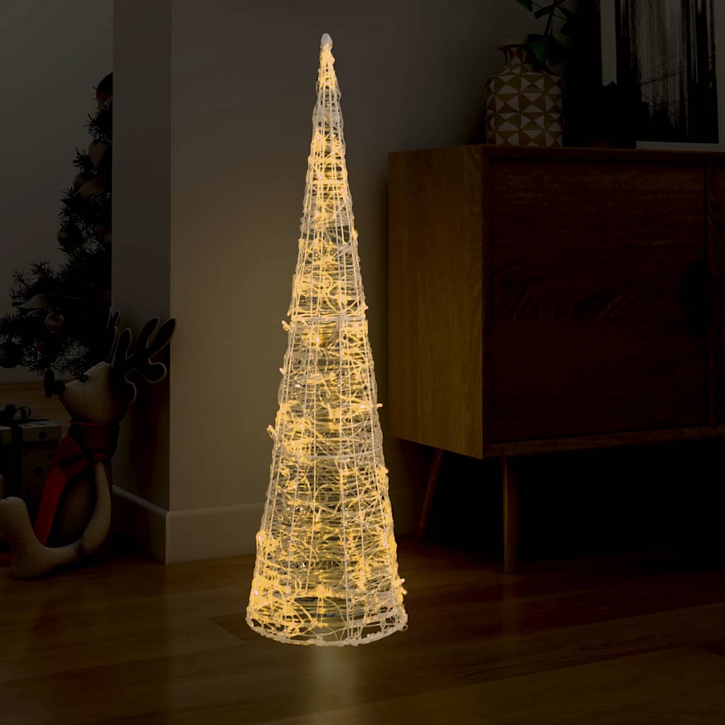 Acrylic Decorative Pyramid Led Light Cone Colourful