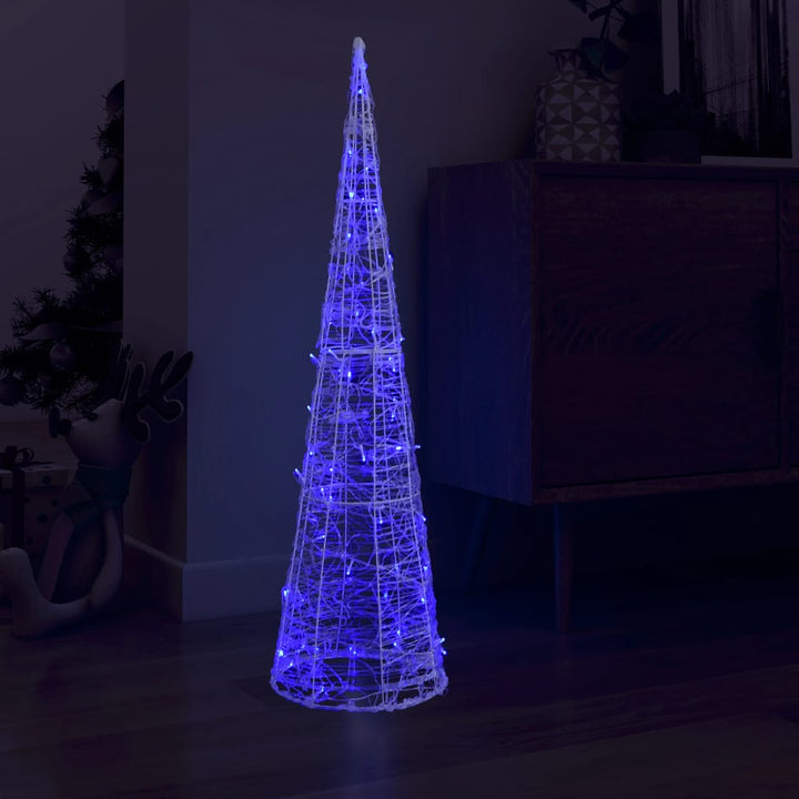 Acrylic Decorative Pyramid Led Light Cone Colourful