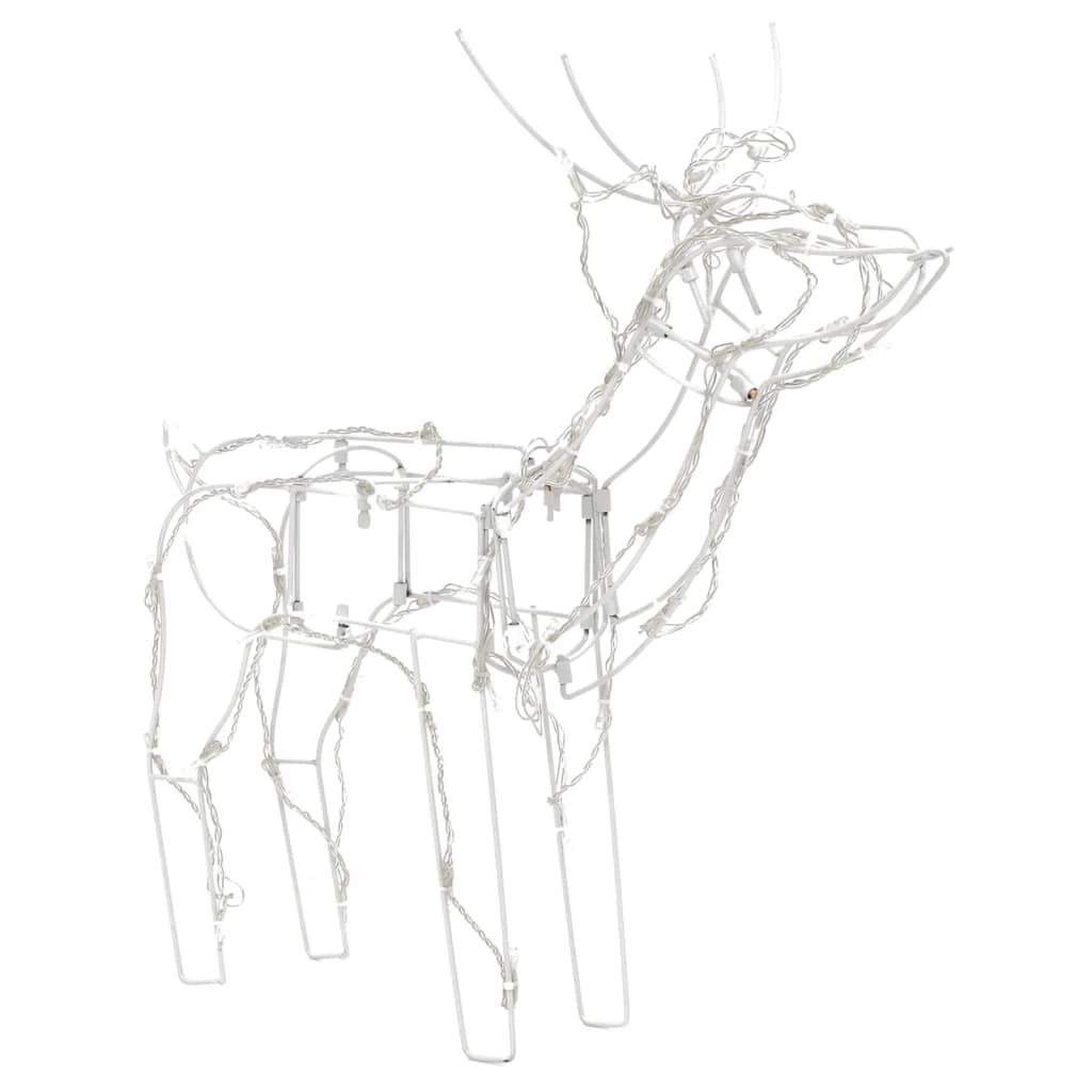 3 Piece Christmas Light Display Reindeers 229 Leds