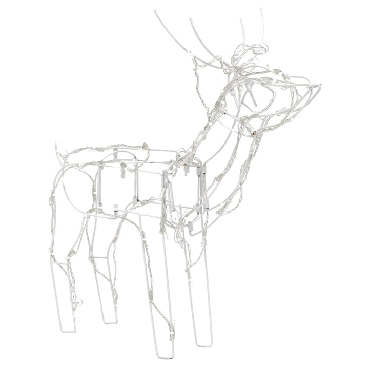 3 Piece Christmas Light Display Reindeers 229 Leds