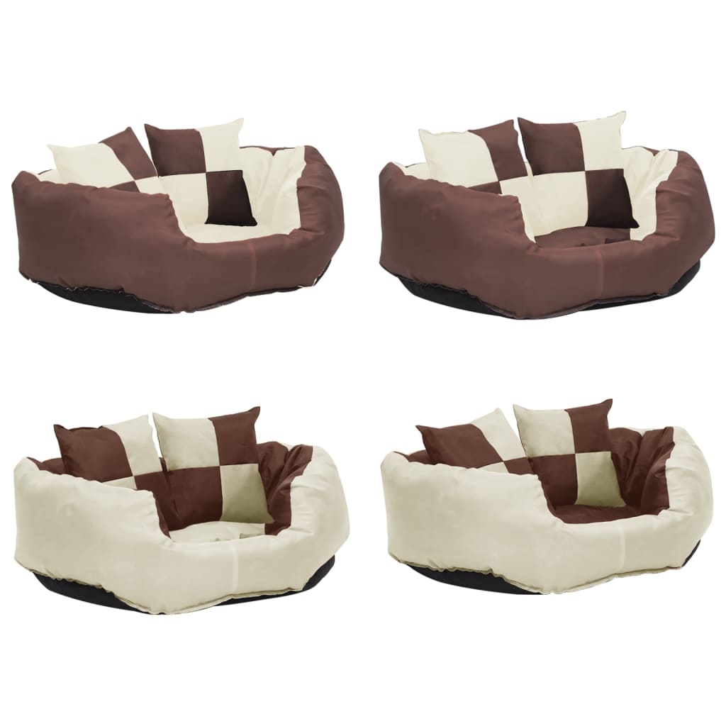 Reversible & Washable Dog Cushion