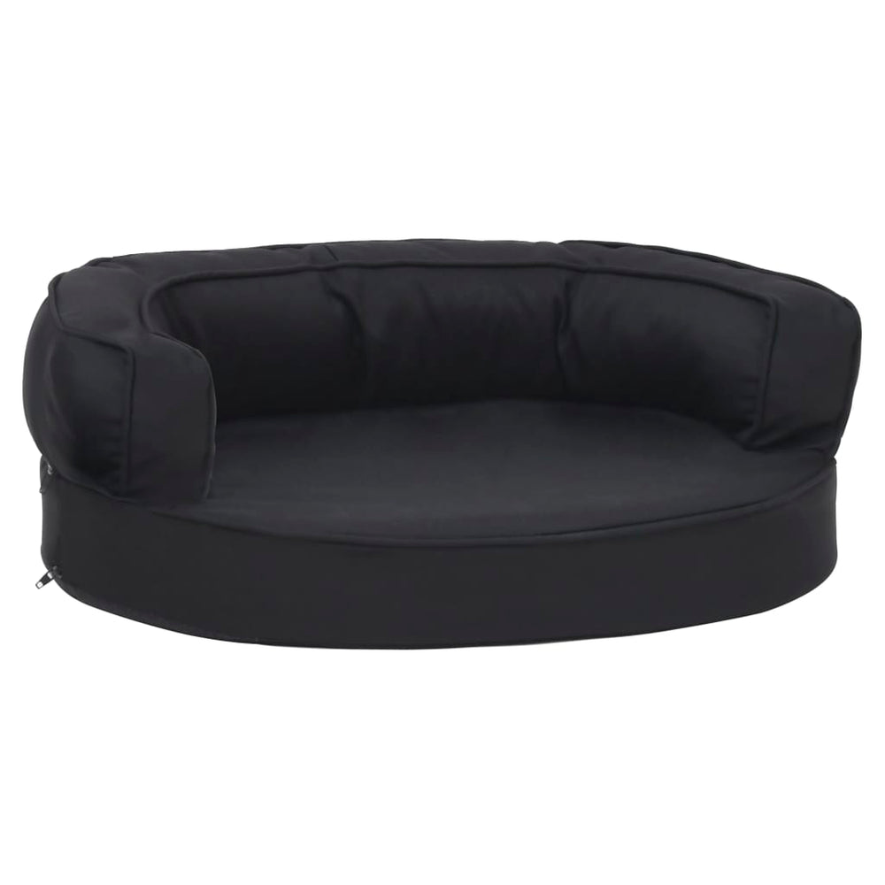 Ergonomic Dog Bed Mattress Linen Look