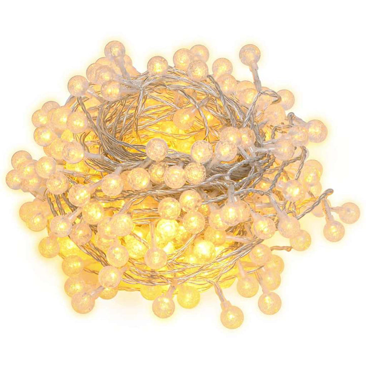 Globe Fairy String Lights 20M 200 Led 8 Function