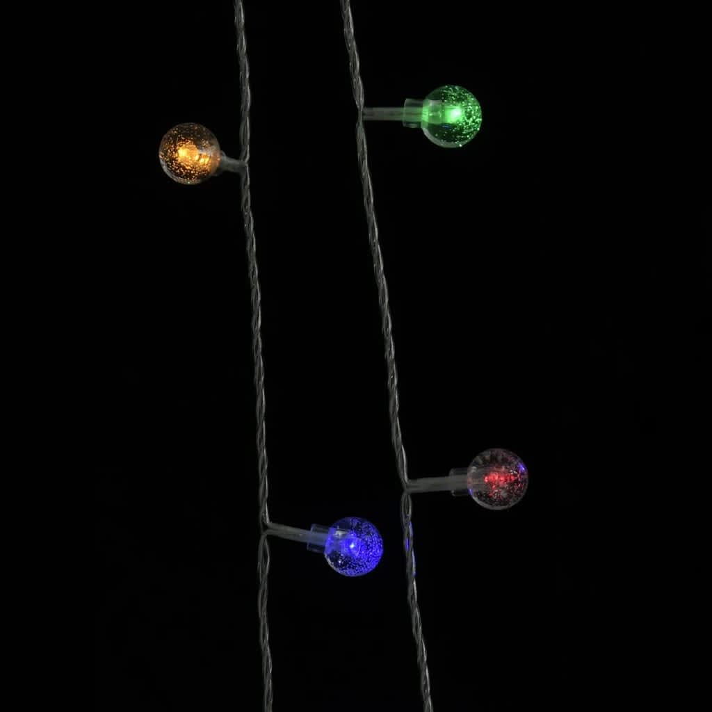 Globe Fairy String Lights 20M 200 Led Colourful 8 Function