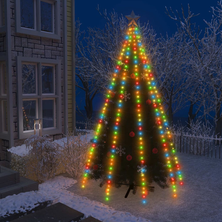 Christmas Tree Net Lights With 300 Leds Colourful