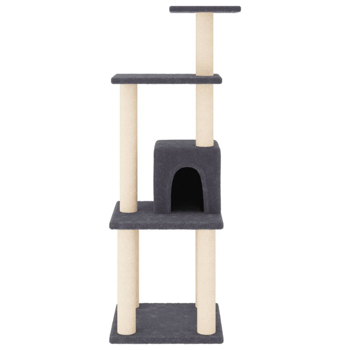 Cat Tree With Sisal Scratching Posts 105 Cm