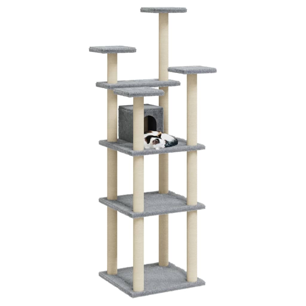 Cat Tree With Sisal Scratching Posts 171 Cm