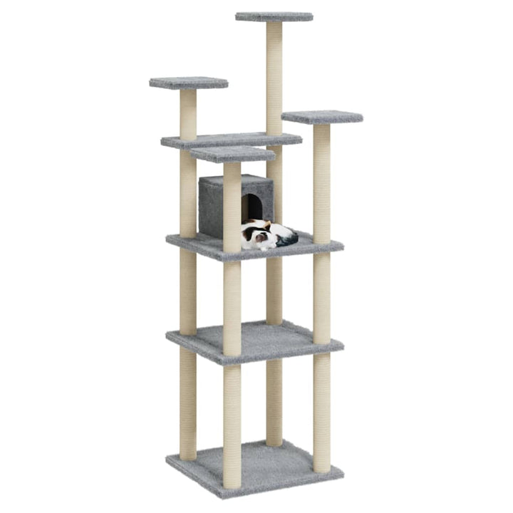 Cat Tree With Sisal Scratching Posts 171 Cm