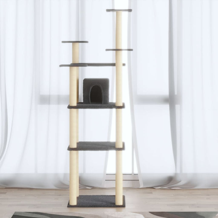 Cat Tree With Sisal Scratching Posts 171 Cm