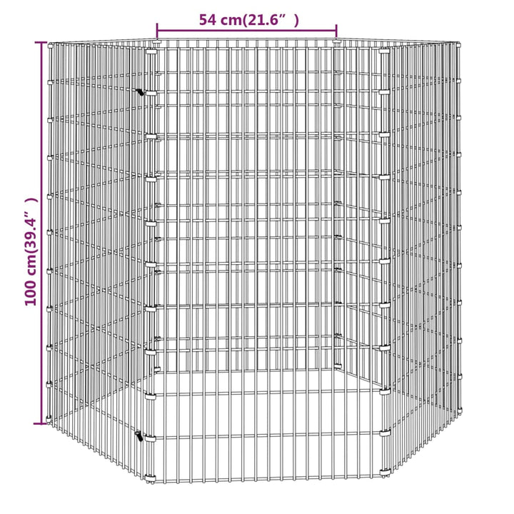 Free Range Animal Enclosure Galvanised Iron