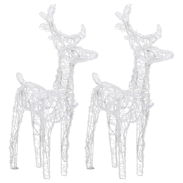 Reindeers & Sleigh Christmas Decoration 320 Leds Acrylic