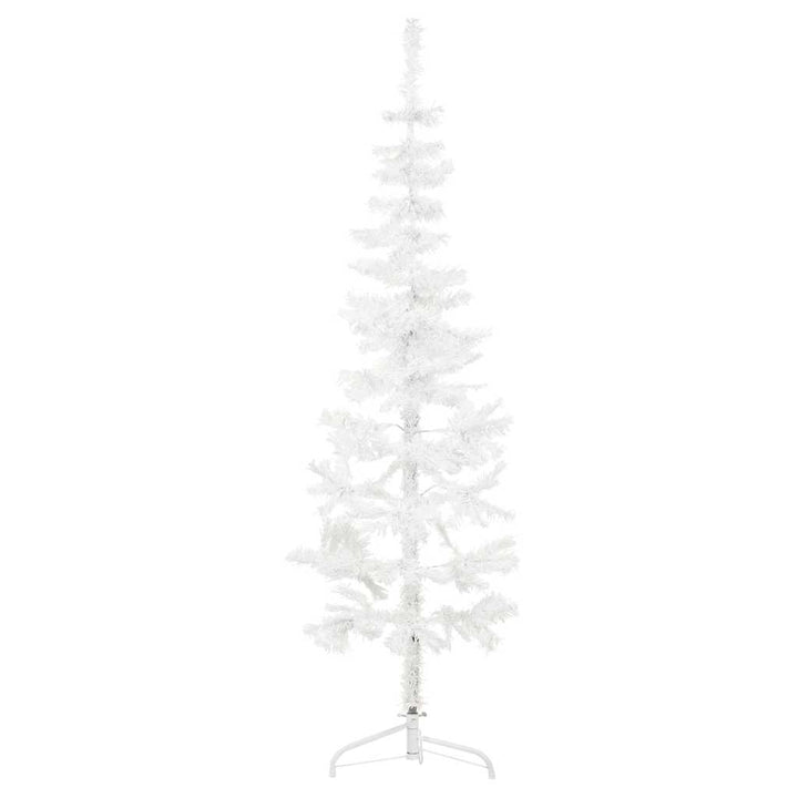 Slim Artificial Half Christmas Tree With Stand