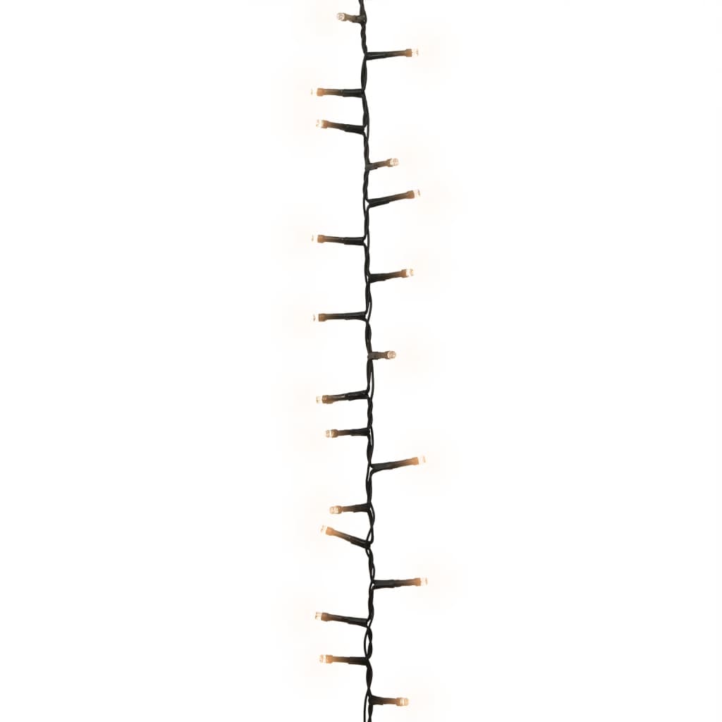 Compact Led String With 400 Leds Warm White Pvc