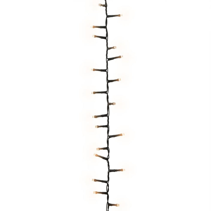 Compact Led String With 400 Leds Warm White Pvc