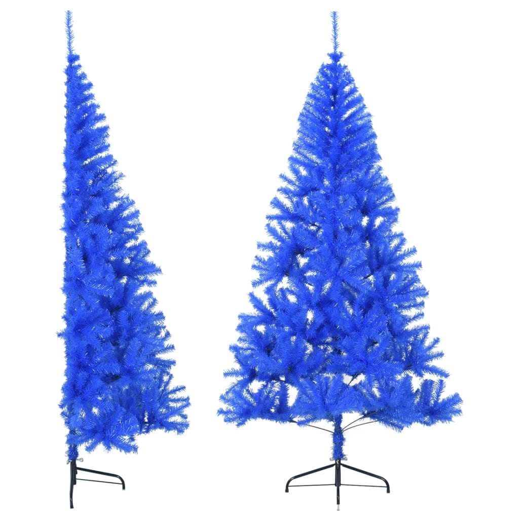 Artificial Half Christmas Tree With Stand 120 Cm Pvc