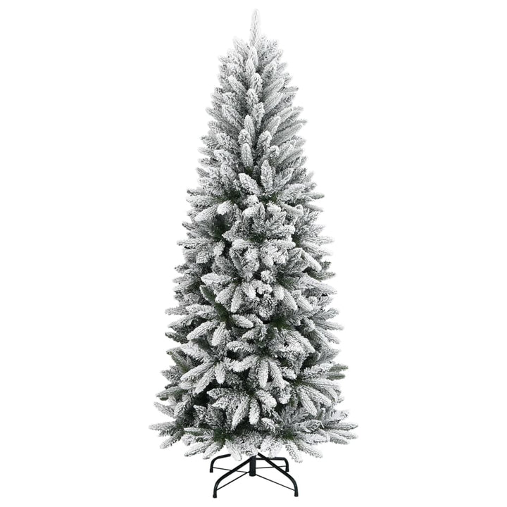 Artificial Christmas Tree With Flocked Snow Pvc&Pe