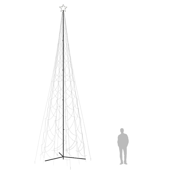 Christmas Cone Tree Warm White 1134 Leds 230X800 Cm