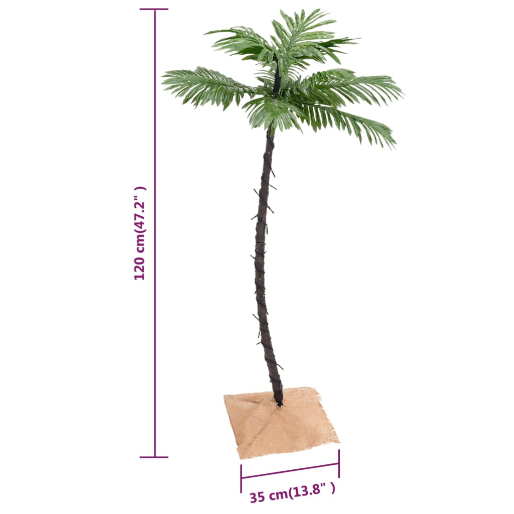 Led Palm Tree Warm White 72 Leds