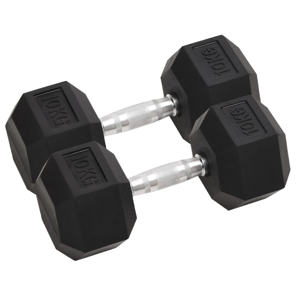 Dumbbells 2 Pcs 8 Kg Total Cast Iron