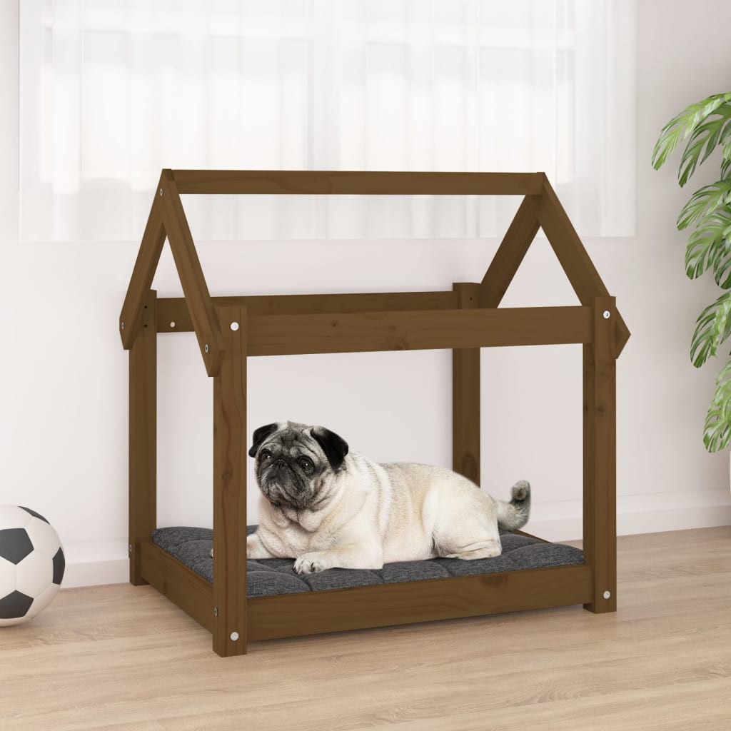 Dog Bed Solid Wood Pine