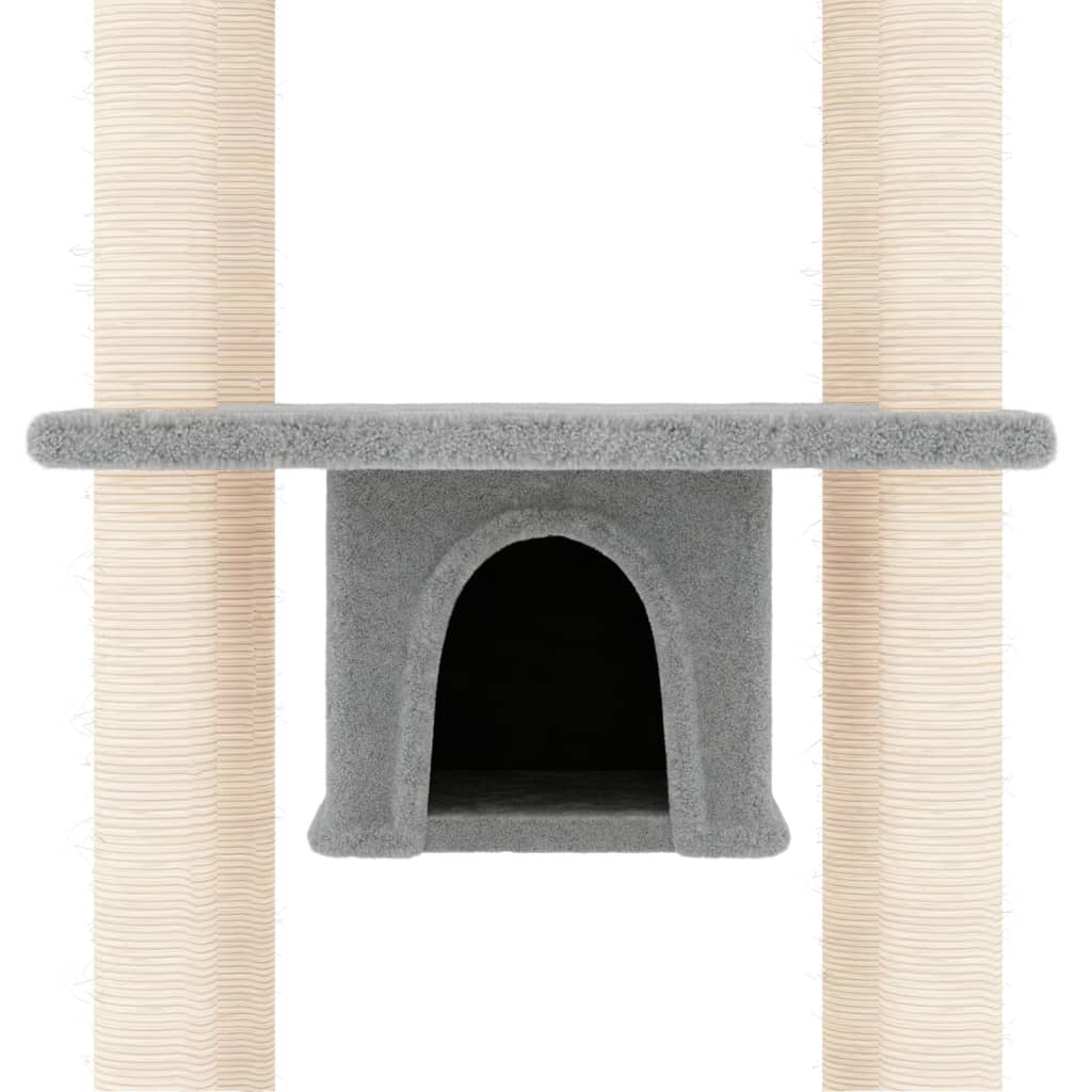 Cat Tree With Sisal Scratching Posts 169 Cm