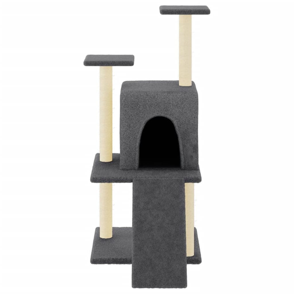 Cat Tree With Sisal Scratching Posts 110 Cm