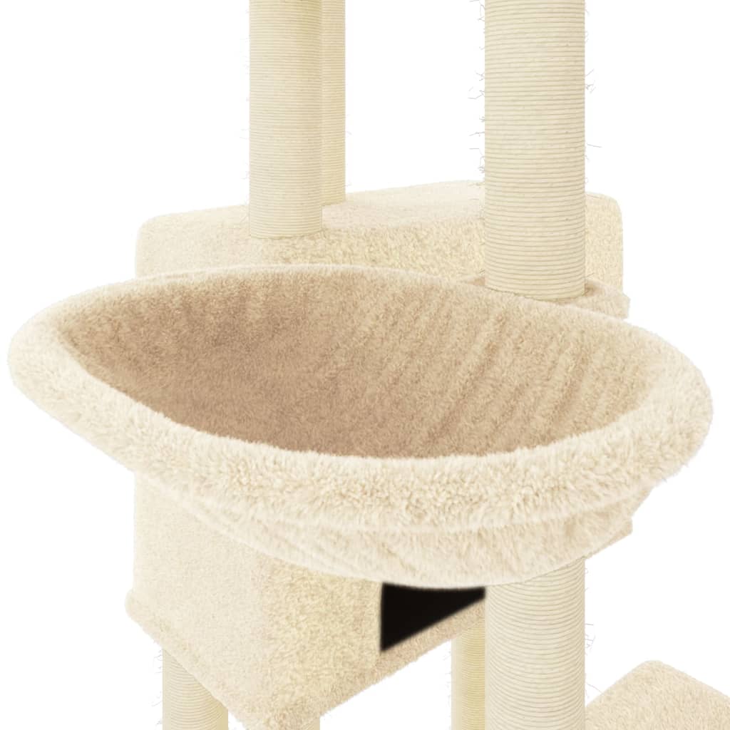 Cat Tree With Sisal Scratching Posts 122 Cm