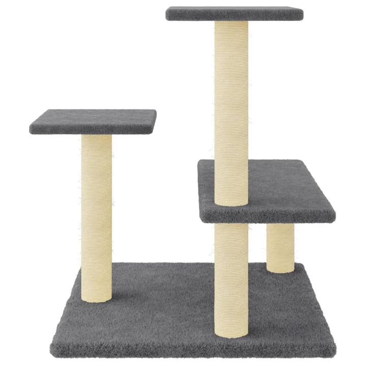Cat Tree With Sisal Scratching Posts 61 Cm