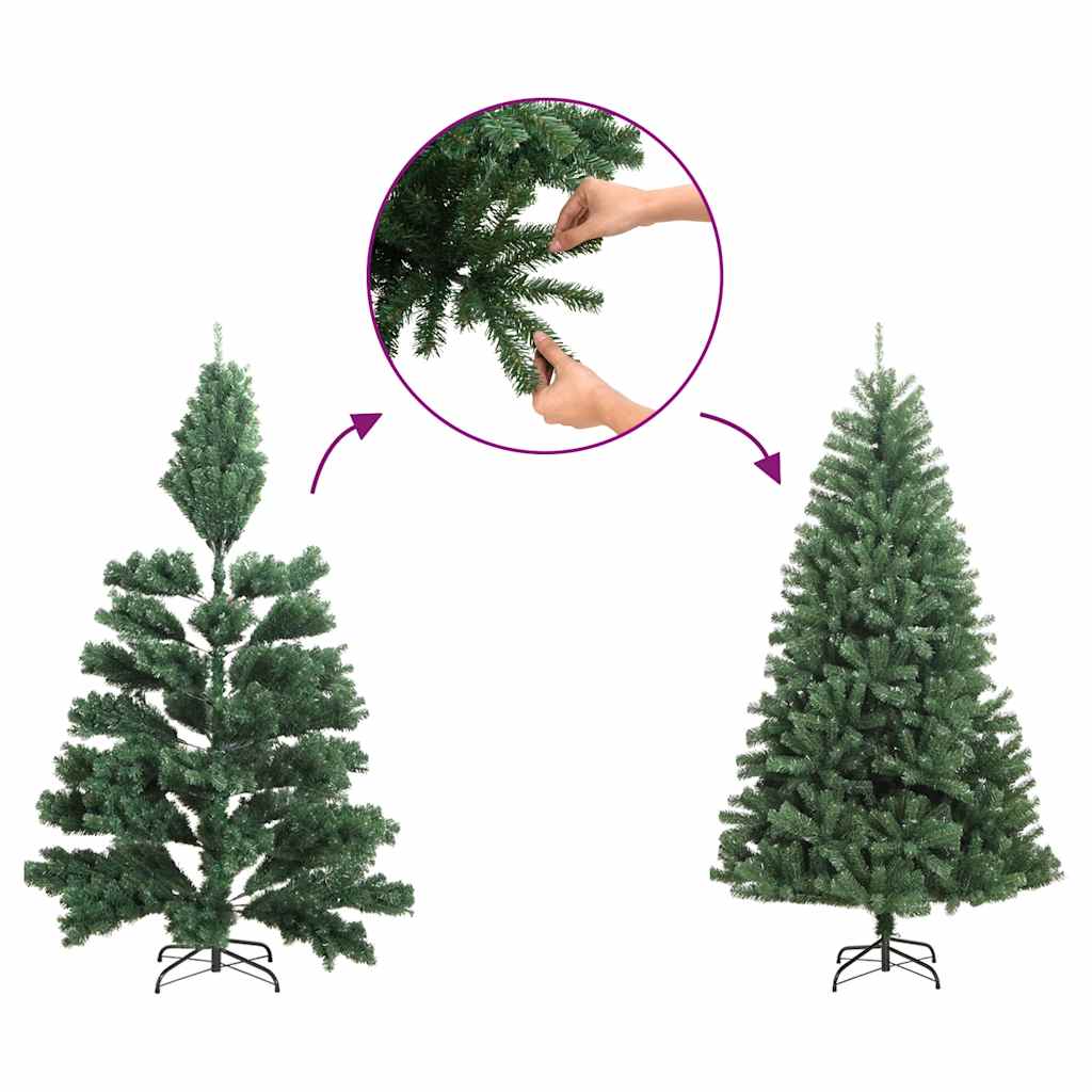 Artificial Pre-Lit Christmas Tree With 60 Leds
