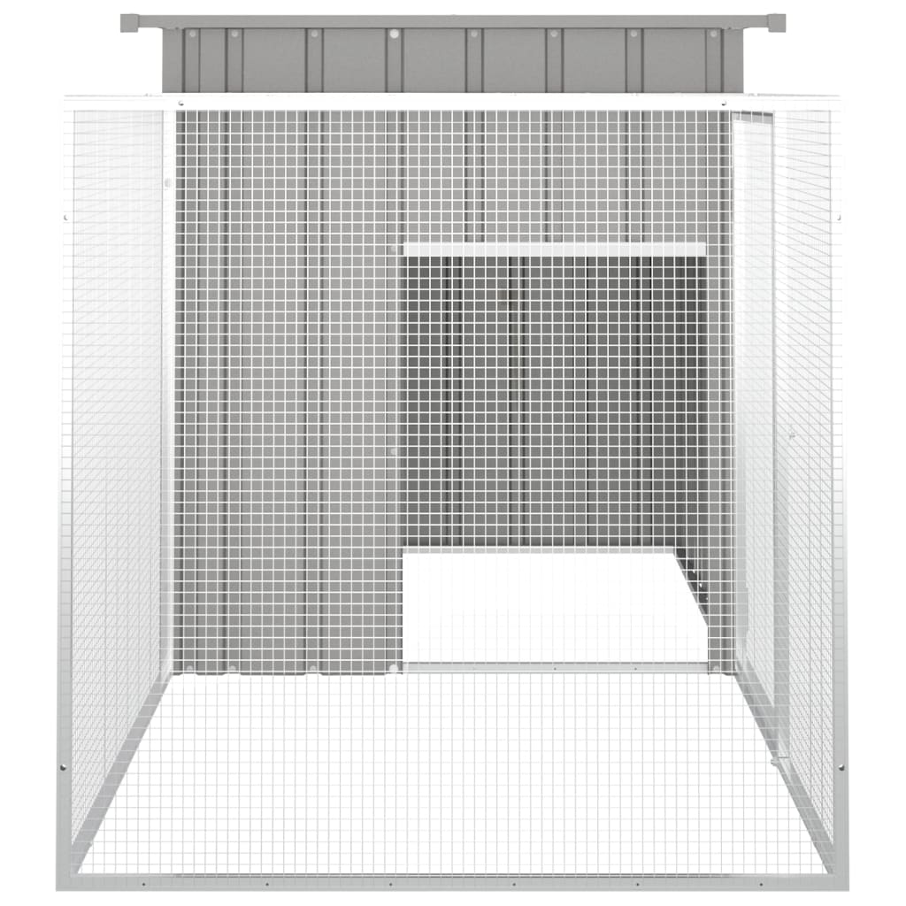 Rabbit Cage 200X91X100 Cm Galvanised Steel