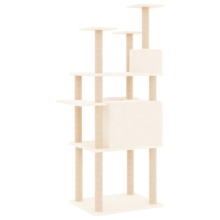 Cat Tree With Sisal Scratching Posts 166 Cm