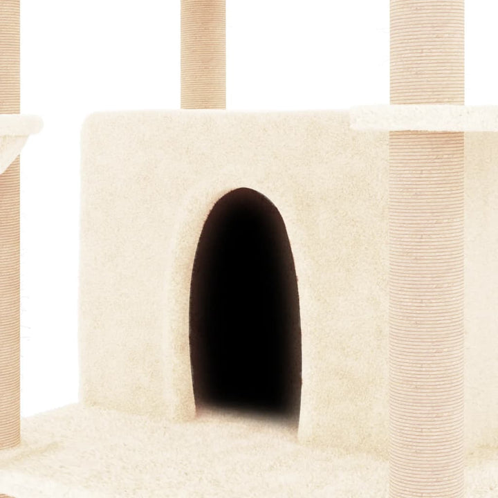 Cat Tree With Sisal Scratching Posts 166 Cm