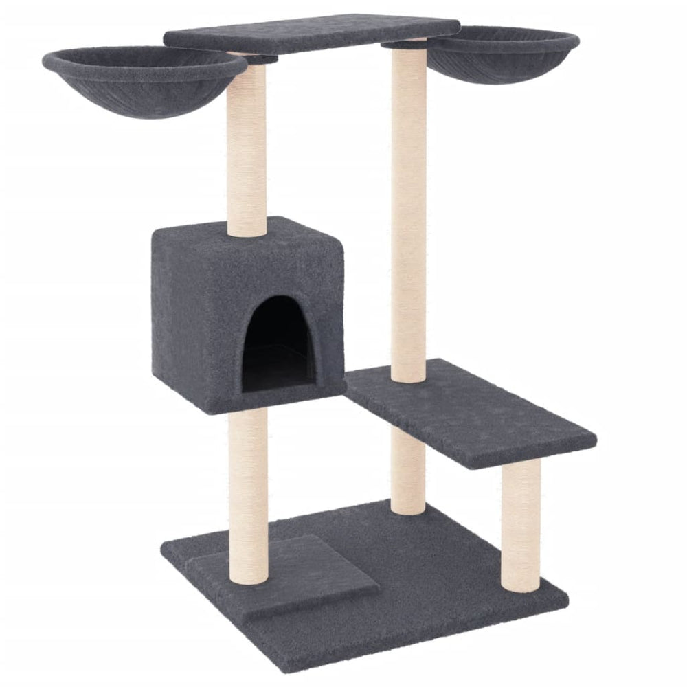 Cat Tree With Scratching Posts 82 Cm