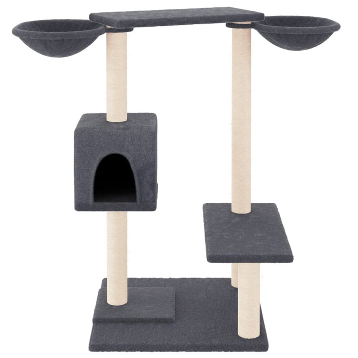Cat Tree With Scratching Posts 82 Cm