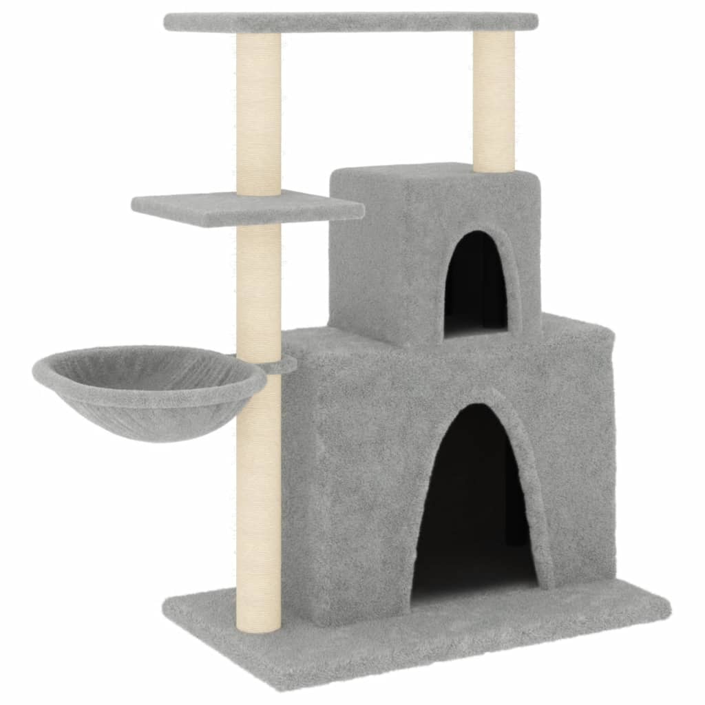 Cat Tree With Sisal Scratching Posts 83 Cm