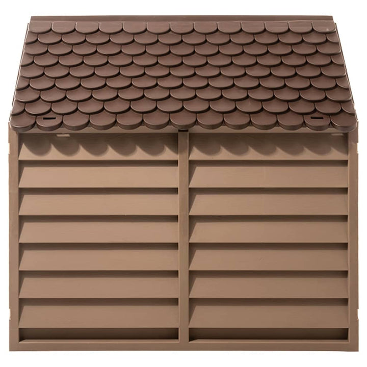 Dog House Brown Polypropylene