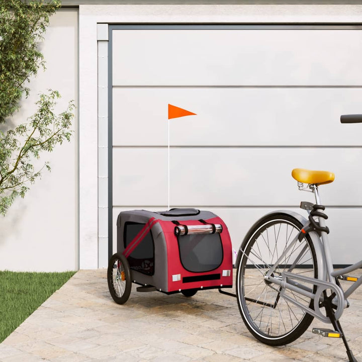 Pet Bike Trailer And Black Oxford Fabric&Iron
