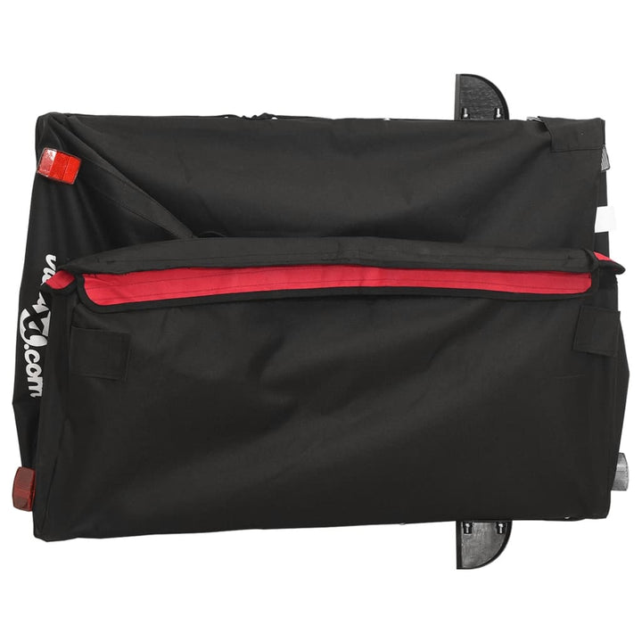 Bike Trailer Black And 45 Kg Iron